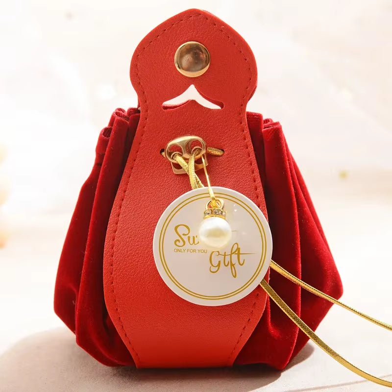 Celtic Design Genuine Leather D&D Dice Bag Tray - Cute Drawstring Pouch for RPG Gifts & Coin Purse