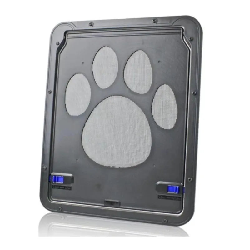 Lockable Magnetic Cat Door - Stylish & Safe Entry for Pets - Easy Install for Windows & Gardens