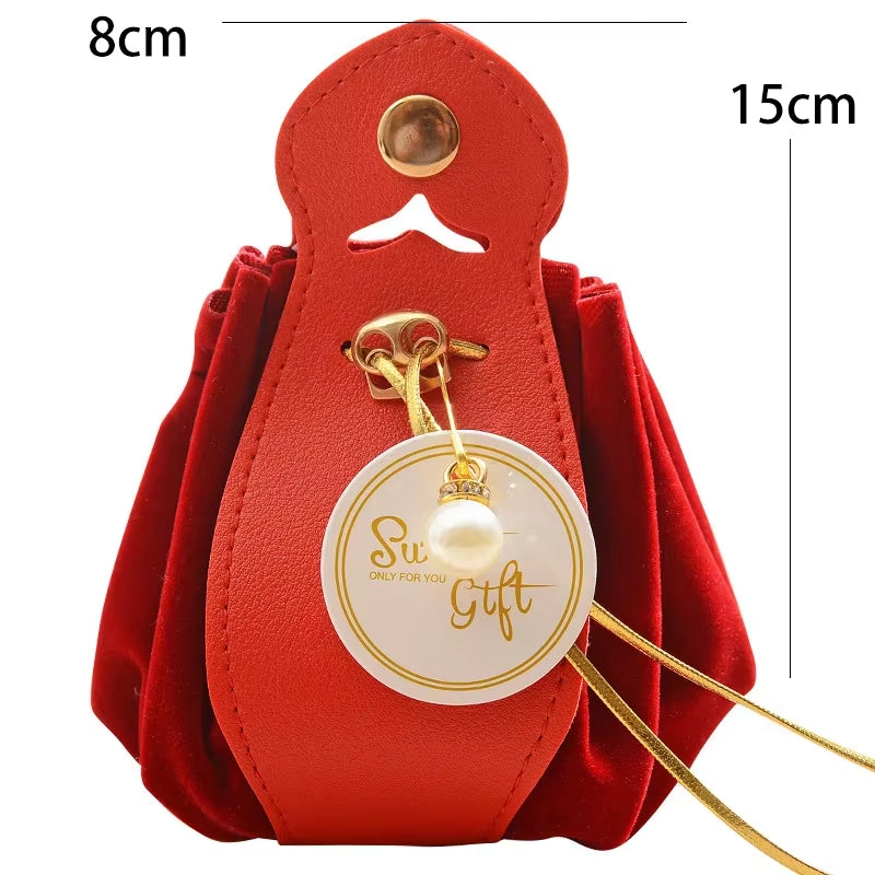 Celtic Design Genuine Leather D&D Dice Bag Tray - Cute Drawstring Pouch for RPG Gifts & Coin Purse