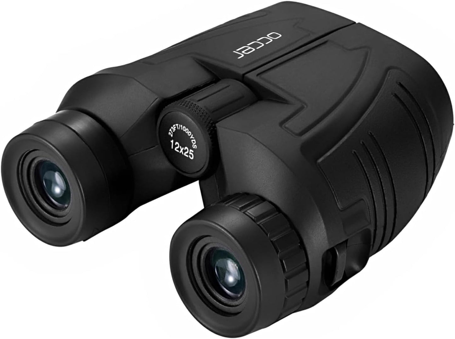 12X25 Compact Binoculars for Adults and Kids, Large Eyepiece Waterproof Binocular with Low Light Vision,High Powered Easy Focus Binoculars for Bird Watching,Outdoor Hunting,Travel,Sightseeing