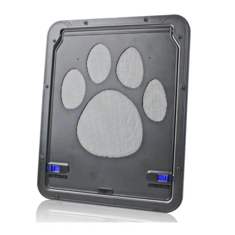 Lockable Magnetic Cat Door - Stylish & Safe Entry for Pets - Easy Install for Windows & Gardens