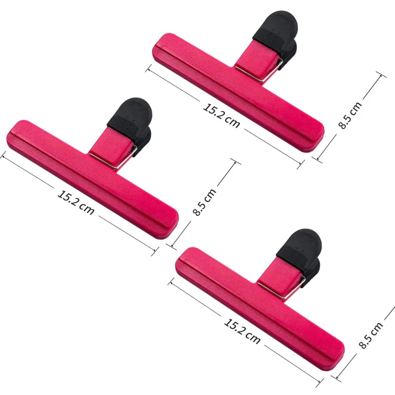 Versatile Portable Bag Clips for Food Storage - Seal & Organize Snacks Effortlessly!