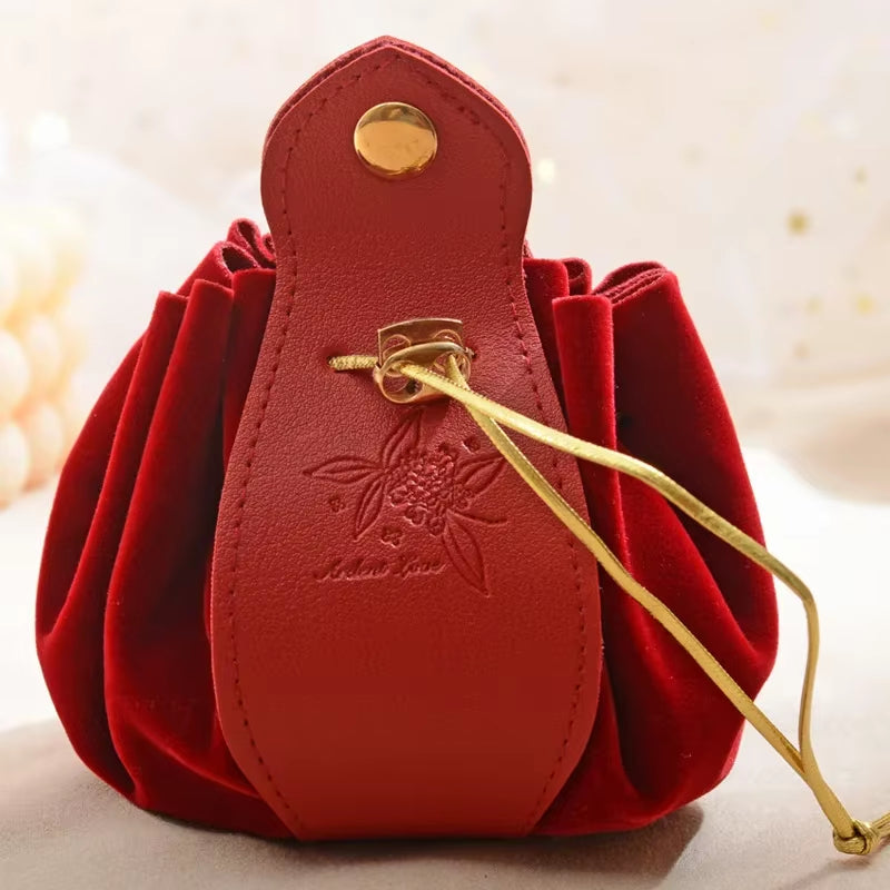 Celtic Design Genuine Leather D&D Dice Bag Tray - Cute Drawstring Pouch for RPG Gifts & Coin Purse