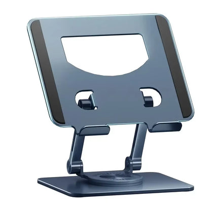 360° Rotatable Tablet Stand Adjustable Foldable Desktop Stand Holder Compatible for 4.7-12 Inch Ipad Pro/Air/Min Laptop Tablet