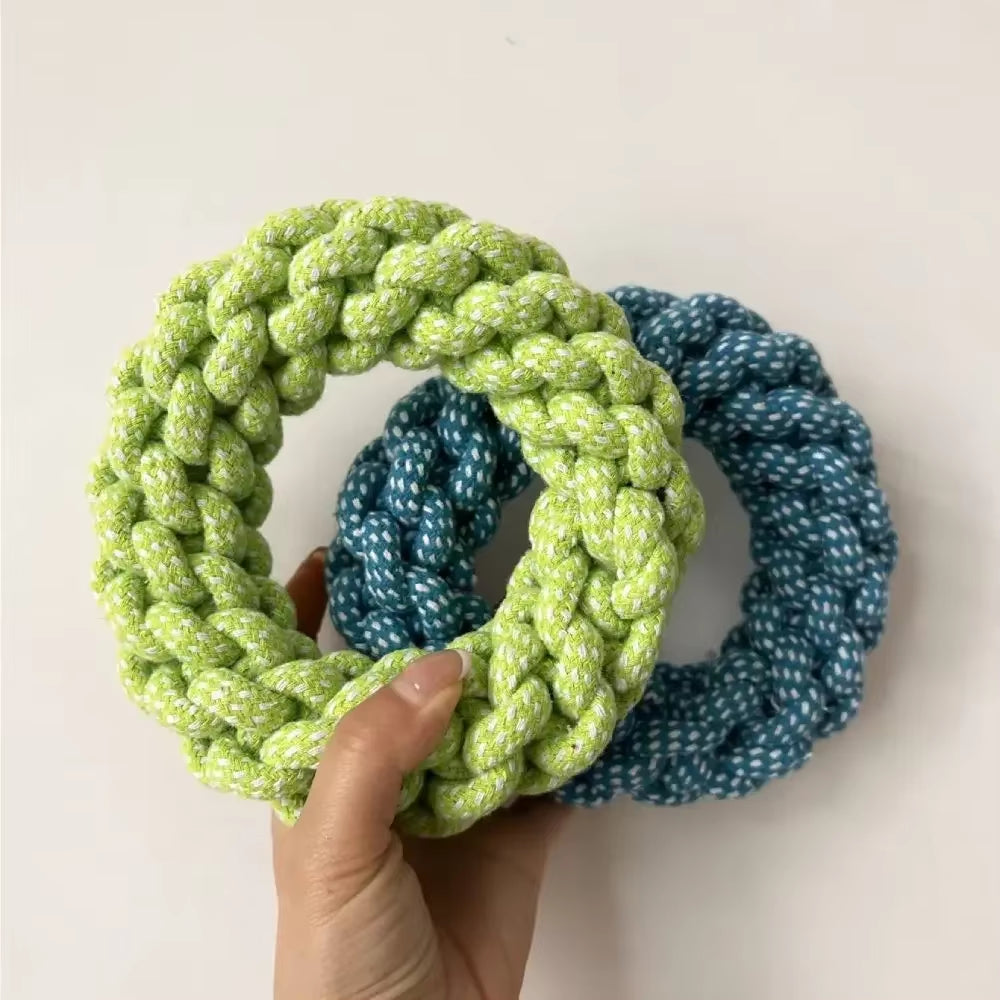 Durable Pet Dog Rope Toy – Chew-Resistant Playtime for Medium to Large Breeds, Perfect for Golden Retrievers, Pitbulls, and Labradors