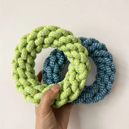 Durable Pet Dog Rope Toy – Chew-Resistant Playtime for Medium to Large Breeds, Perfect for Golden Retrievers, Pitbulls, and Labradors