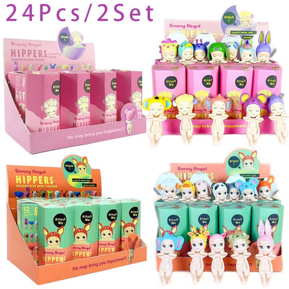 Hot Anime Sonny Angel Blind Box Harvest Series Fruit and Vegetable Figures Ornaments Dolls Fans Children Birthday Christmas Gift