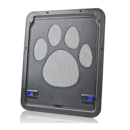 Lockable Magnetic Cat Door - Stylish & Safe Entry for Pets - Easy Install for Windows & Gardens