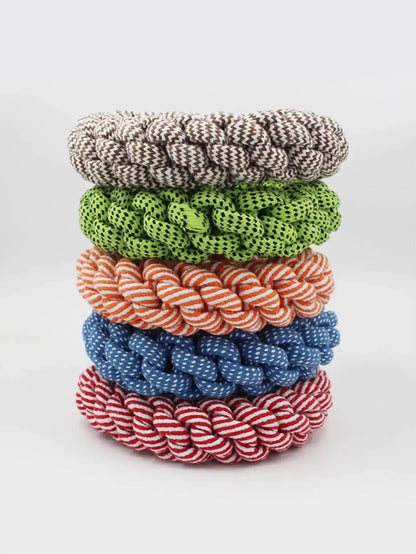 Durable Pet Dog Rope Toy – Chew-Resistant Playtime for Medium to Large Breeds, Perfect for Golden Retrievers, Pitbulls, and Labradors